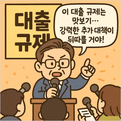 주택담보대출 한도 6억 축소! 이재명 정부 부동산 규제 총정리 (LTV, DTI) - 1번째 컷