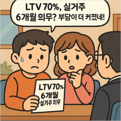 주택담보대출 한도 6억 축소! 이재명 정부 부동산 규제 총정리 (LTV, DTI) - 3번째 컷