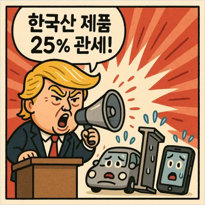 8월부터 미국 상호 관세 현실로, 자동차·철강주 투자 전략 긴급 점검 - 1번째 컷